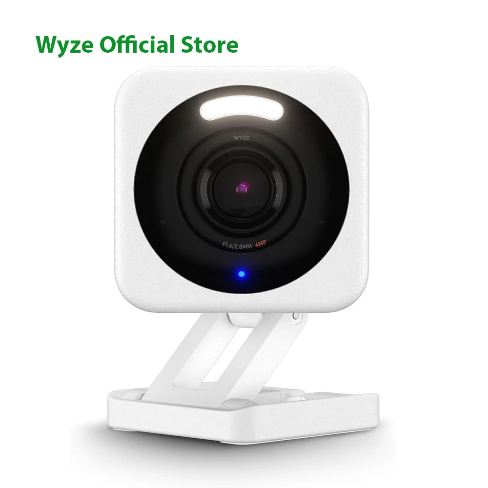 pet cam 2k hd camera indoor/outdoor motion activated with spotlight & siren.