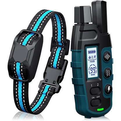 3300Ft Rechargeable Waterproof Dog Training Collar Effective & Safe Training!
